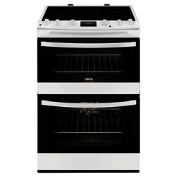 Zanussi ZCV68300WA Electric Cooker, White White